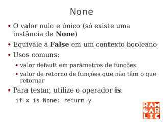 Python: a primeira mordida