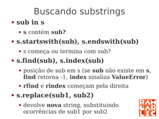 Python: a primeira mordida