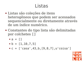 Python: a primeira mordida