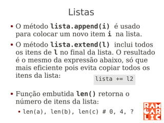 Python: a primeira mordida
