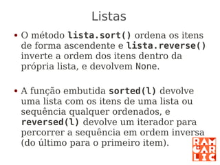 Python: a primeira mordida