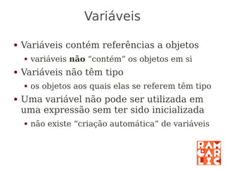 Python: a primeira mordida