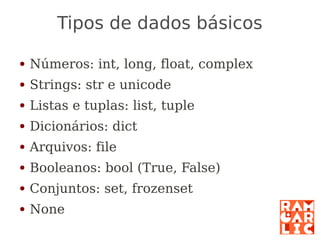 Python: a primeira mordida