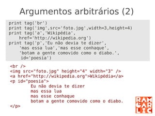 Python: a primeira mordida