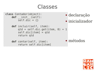 Python: a primeira mordida