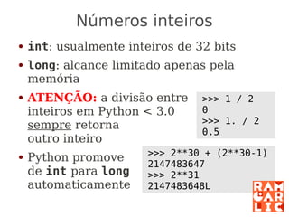 Python: a primeira mordida