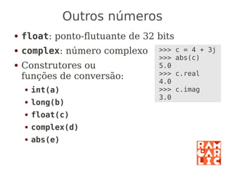 Python: a primeira mordida