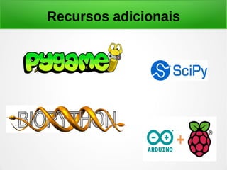 Recursos adicionais
 