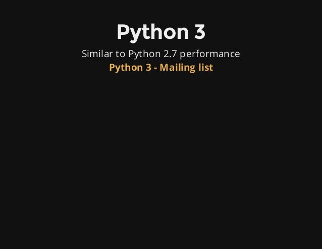 Why Is Python Slow