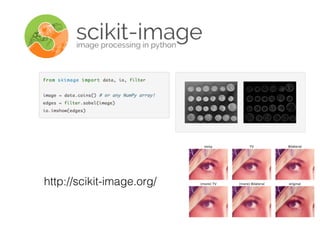 http://scikit-image.org/
 
