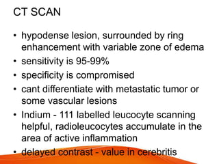Pyogenic brain abscess | PPTX