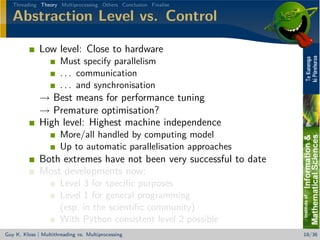 Beating the (sh** out of the) GIL - Multithreading vs. Multiprocessing