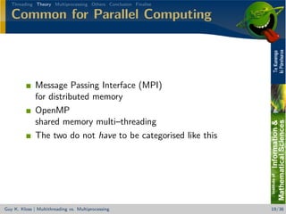 Beating the (sh** out of the) GIL - Multithreading vs. Multiprocessing