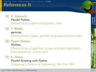 Beating the (sh** out of the) GIL - Multithreading vs. Multiprocessing