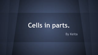 Cells in parts.
By Keita

 