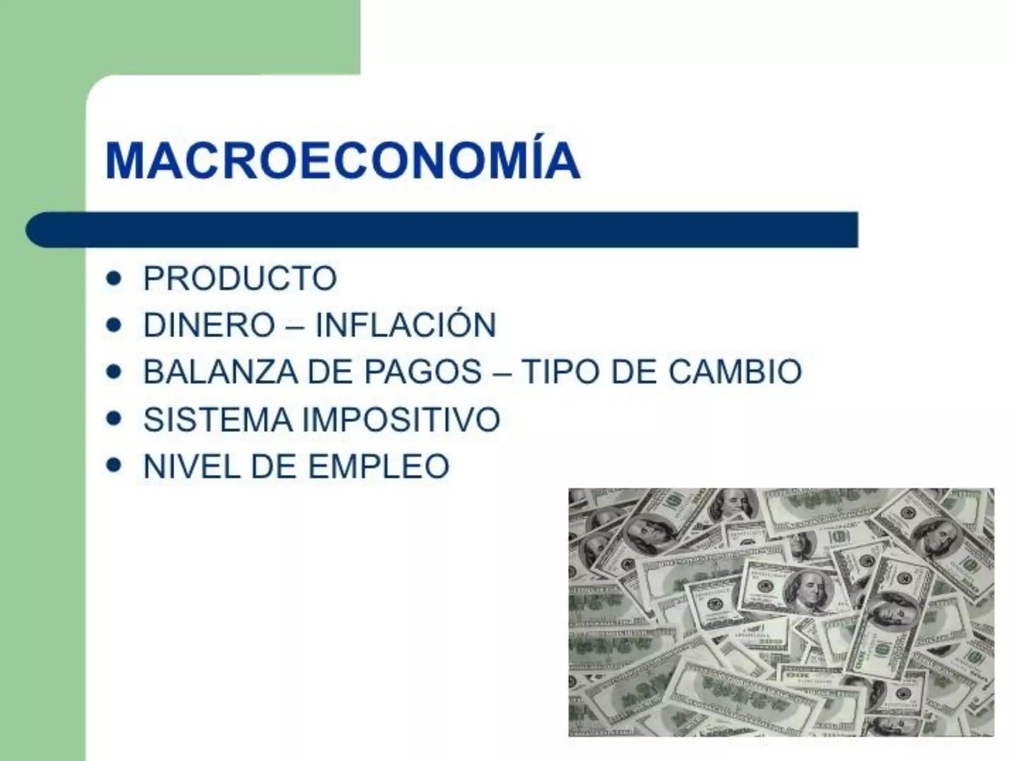 P&P - Macroeconomía