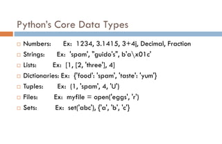 Python Programming | PPT