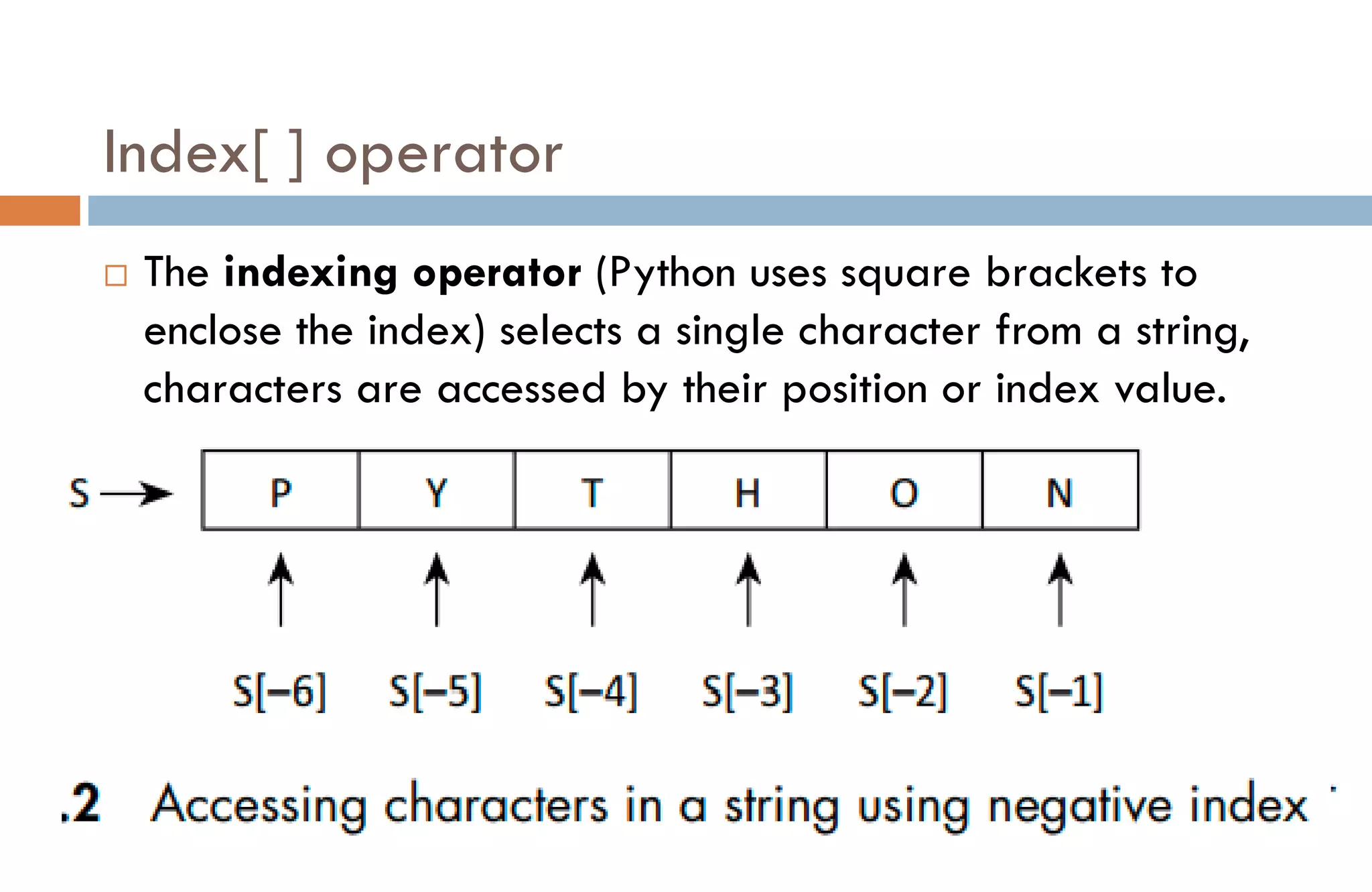 Python Programming Strings | PPT