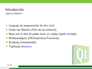 Introducción a PyQt | PDF