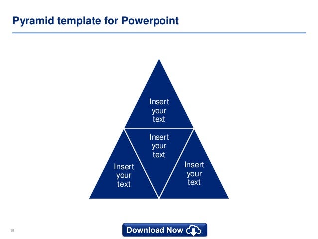 pyramid diagram template