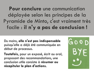 Exemple Pyramide de Minto (structure et PowerPoint) | PDF