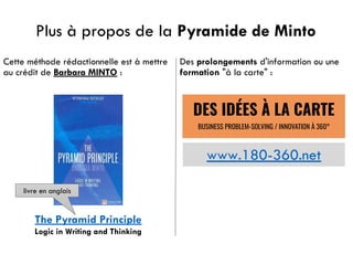 Exemple Pyramide de Minto (structure et PowerPoint) | PDF