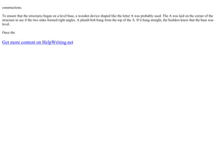 Pyramids Essay | PDF