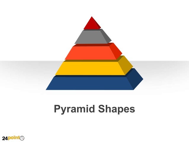 Pyramid Shapes - PowerPoint Slides