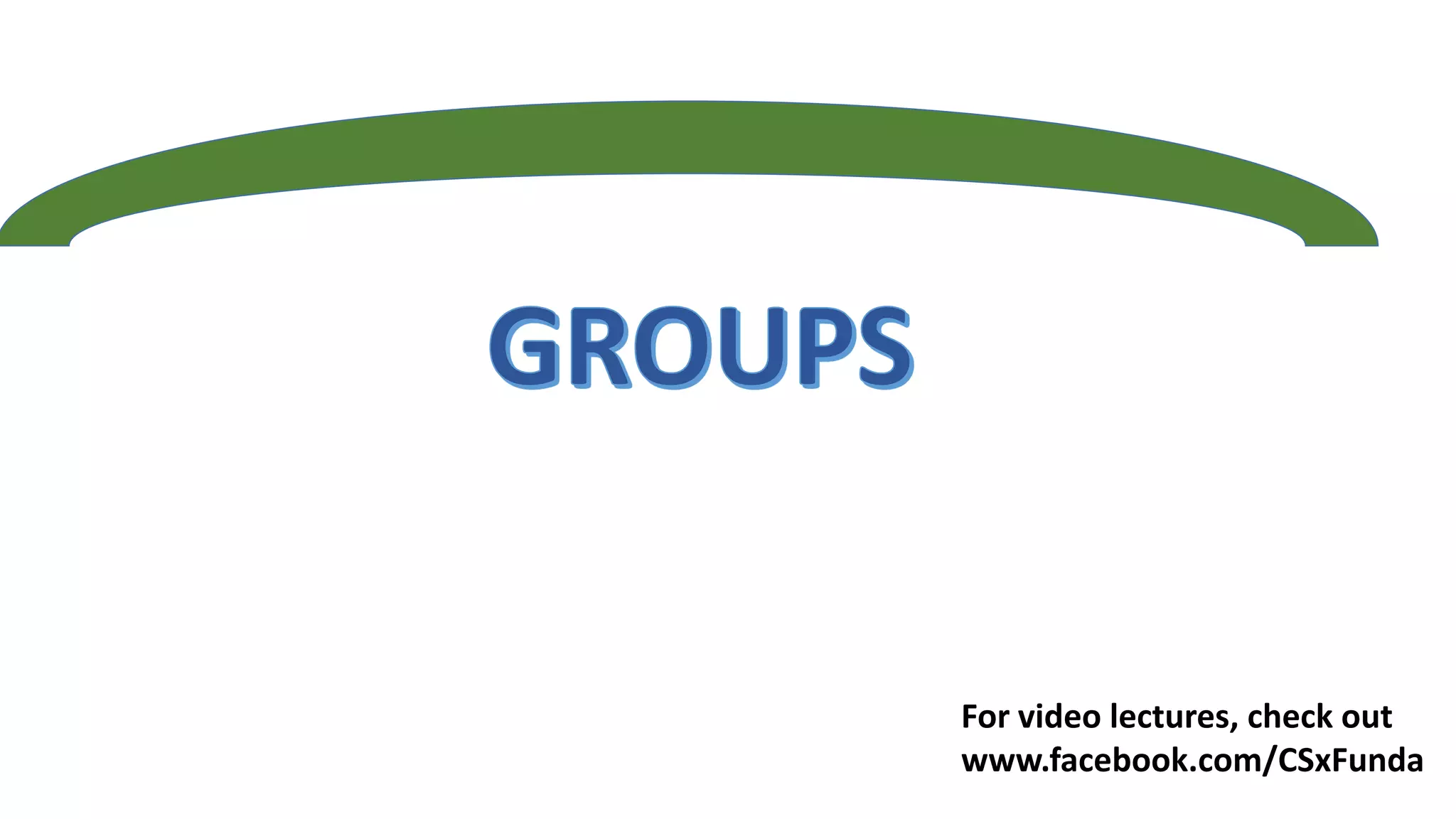 For video lectures, check out
www.facebook.com/CSxFunda
 