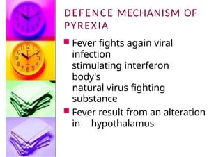 Pyrexia Types Pyrexia or fever Types of fever Nursing management | PPTX