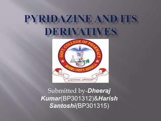 Submitted by-Dheeraj
Kumar(BP301312)&Harish
Santoshi(BP301315)
 