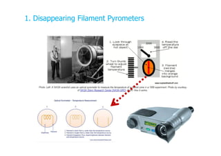1. Disappearing Filament Pyrometers
 