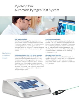 Pyramon System Pyromon Pro brochure | PDF