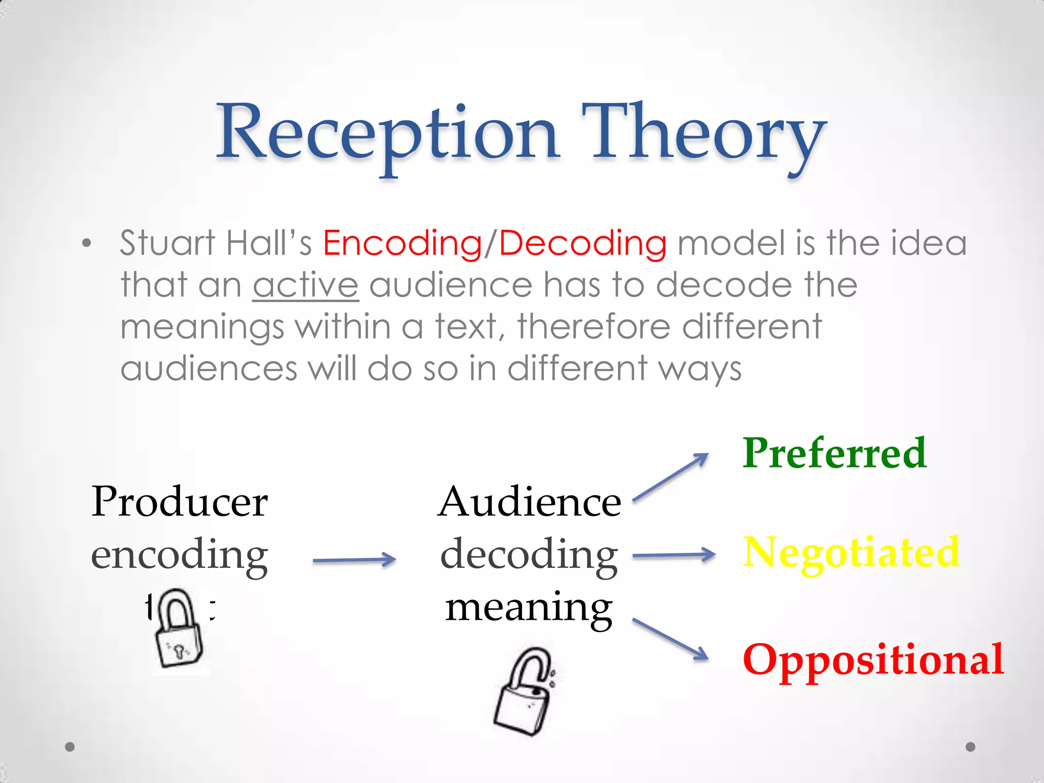 Audience Theories - psychographics and ideology | PPTX