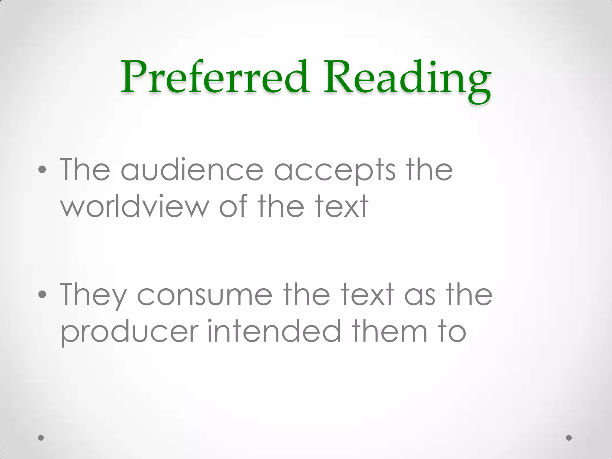 Audience Theories - psychographics and ideology | PPTX