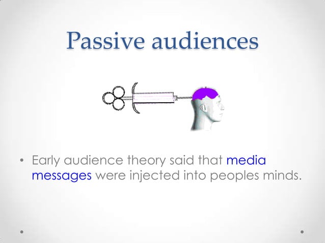 Audience Theories - psychographics and ideology | PPTX