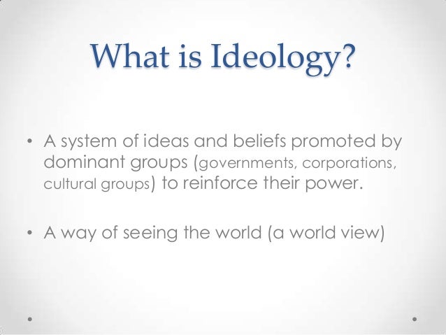 Audience Theories - psychographics and ideology