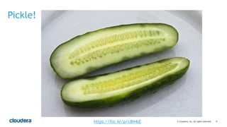 ‹#›© Cloudera, Inc. All rights reserved.
Pickle!
https://flic.kr/p/c8N4sE
 