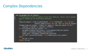 ‹#›© Cloudera, Inc. All rights reserved.
Complex Dependencies
 