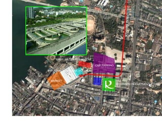 FROM BANGKOK CAR PARKING ROBINSON DEPARTMENT STOR E MARKET PHYATHAI  SRIRACHA   HOSPITAL  WAST WATER TERATMENT 