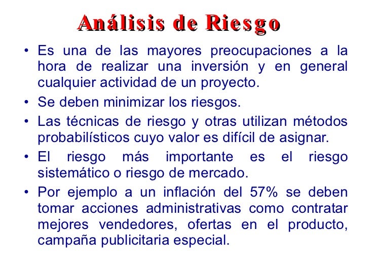 PROYECTOS . TEMA 14: ANALISIS DE RIESGO Y SENSIBILIDAD