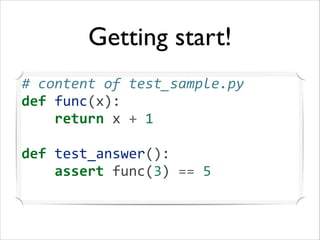Py.test