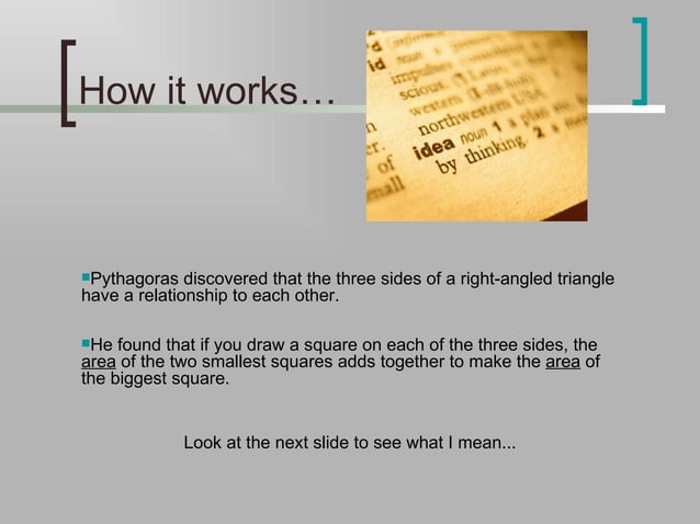 Pythagoras' Theorem | PPT | Physics | Science