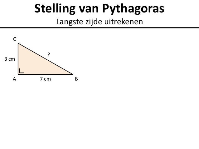 Pythagoras paragraaf 3