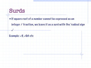 Pythagoras' Theorem & Square root pptttt | PDF
