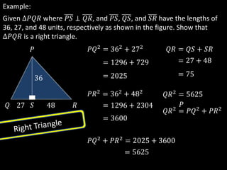 Ps And Qs Math Pythagorean Theorem | PPTX