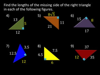 Pythagorean Theorem