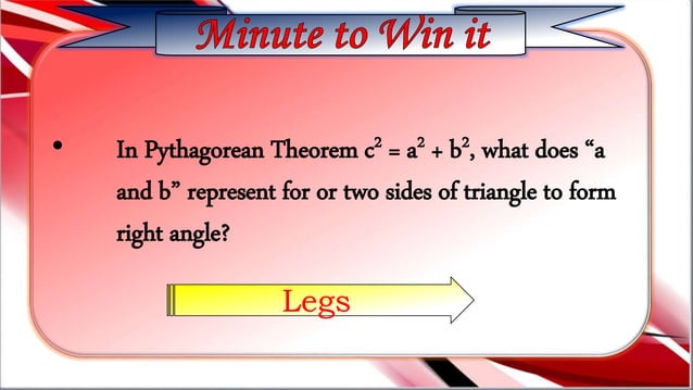 Pythagorean theorem | PPT