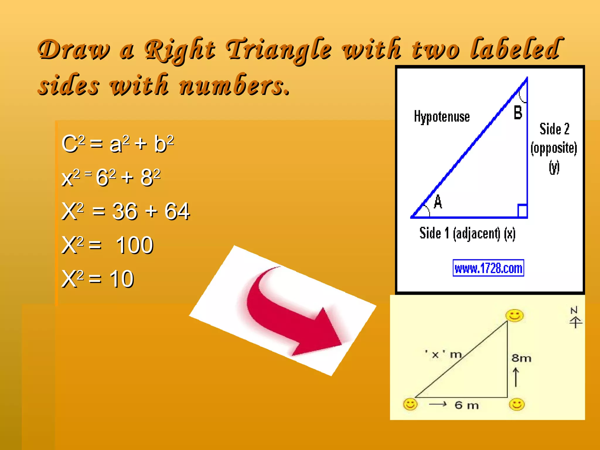 Pythagorean theorem powerpoint | PPT