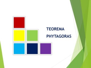 TEOREMA
PHYTAGORAS
 